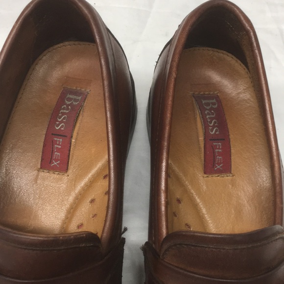 Bass leather loafers men sz 10,5 m main image 6